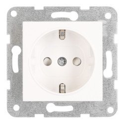 Steckdose mit erhöhtem Berührungsschutz