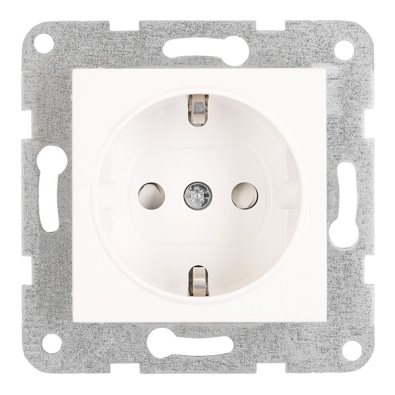 Steckdose mit erhöhtem Berührungsschutz