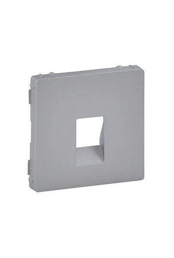 LEGRAND Valena Life Abdeckung für Lautsprecherdo se mit Federklemmen. Farbe: Aluminium