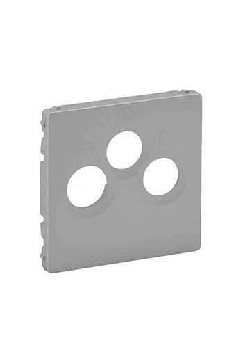 LEGRAND Valena Life Abdeckung für TV+R-SAT. Farb e: Aluminium