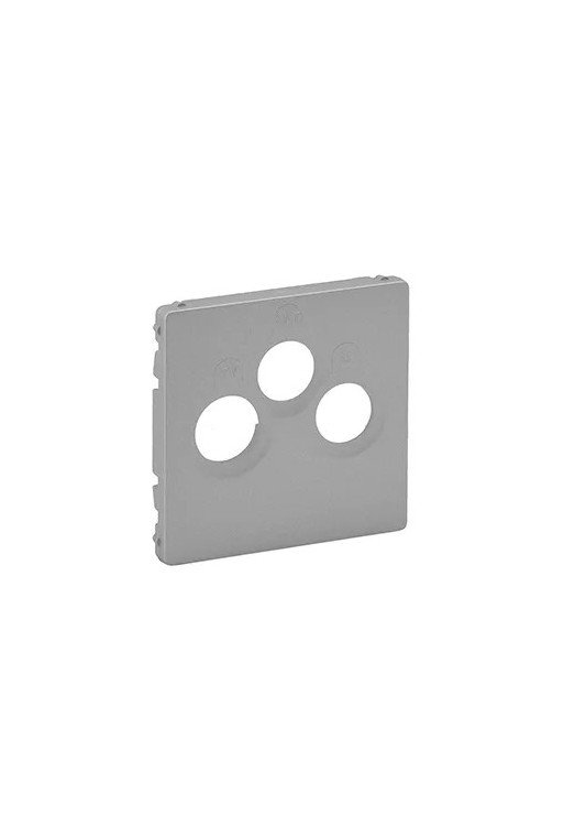 LEGRAND Valena Life Abdeckung für TV+R-SAT. Farb e: Aluminium