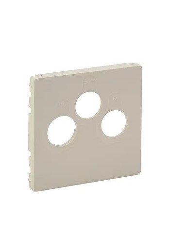 LEGRAND Valena Life Abdeckung für TV+R-SAT. Farb e: Mandelweiß