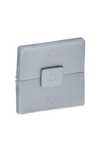 LEGRAND Valena Life Wippe Rollladen 1-fach Farbe : Aluminium