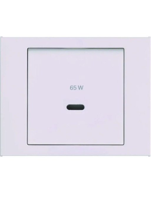 BERKER K.1 Zentralstück für USB für PD Power Modul polarweiss glänzend
