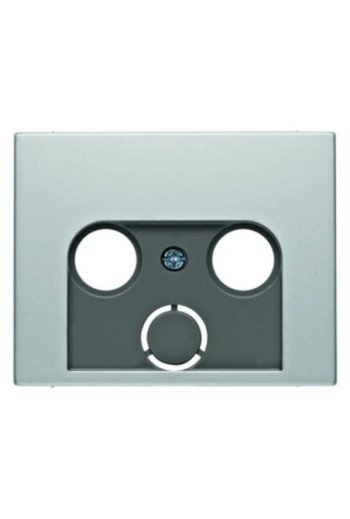 BERKER K.5 Zentralstück für Antennendose Aluminium