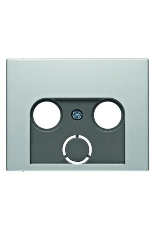 BERKER K.5 Zentralstück für Antennendose Aluminium