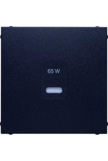 BERKER S.1/B.x Zentralstück für USB für PD Power Modul anthrazit matt
