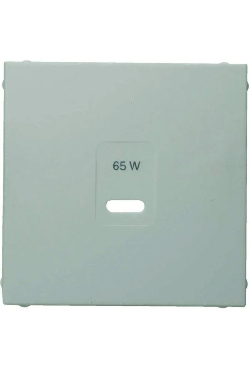 BERKER S.1/B.x Zentralstück für USB für PD Power Modul polarweiss glänzend