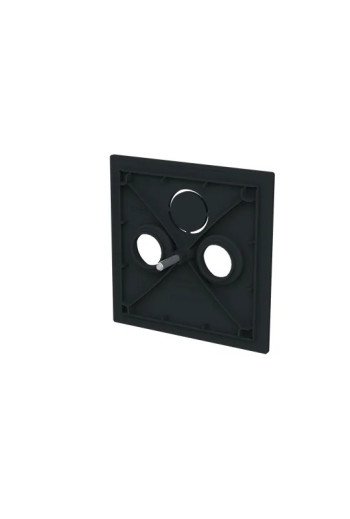 BUSCH-JAEGER Zentralscheibe für Antennensteckdose 2/3 -fach schwarz matt