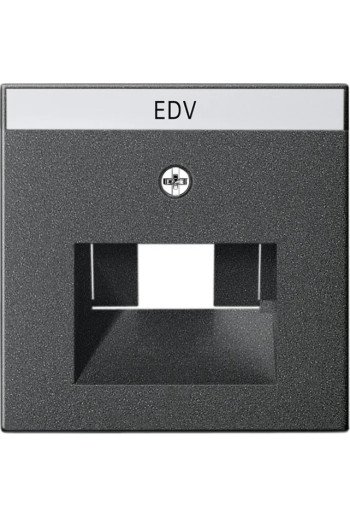 GIRA Abdeckung RJ45 Dosen 1 und 2fach + BSF System 55 anthrazit