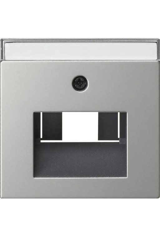 GIRA Abdeckung RJ45 Dosen 1 und 2fach + BSF System 55 edelstahl