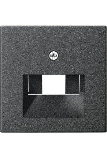 GIRA Abdeckung RJ45 Dosen 1 und 2fach System 55 anthrazit