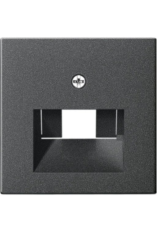 GIRA Abdeckung RJ45 Dosen 1 und 2fach System 55 anthrazit