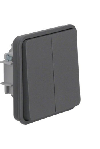 HAGER Serientaster-Einsatz Wippe 2f 2S W.1