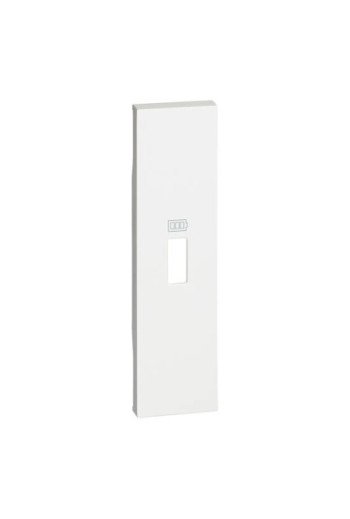 BTICINO LivingNow 1-modulige Abdeckung für USB-L ademodul in der Farbausführung White