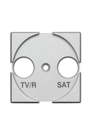 BTICINO Zentralplatte TV-Fm/SAT Alu
