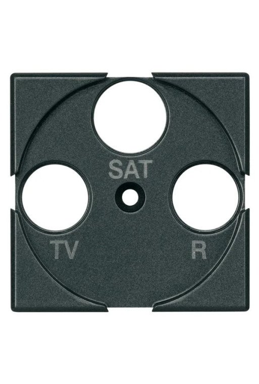BTICINO Zentralplatte TV/Fm/SAT Anth