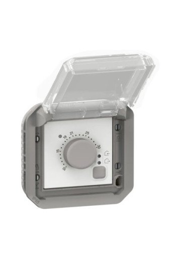 LEGRAND Einsatz elektronischer Thermostat in der Farbe: Grau/ Ultraweiß