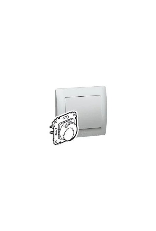 LEGRAND Einsatz Fußboden Raumthermostat Farbe: G alea Soft Aluminium