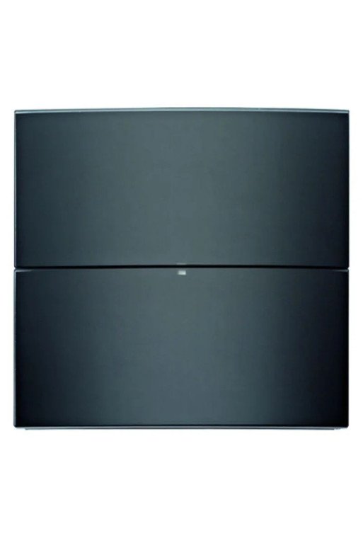 BERKER KNX B.IQ Tastsensor 2fach Komfort Glas schwarz
