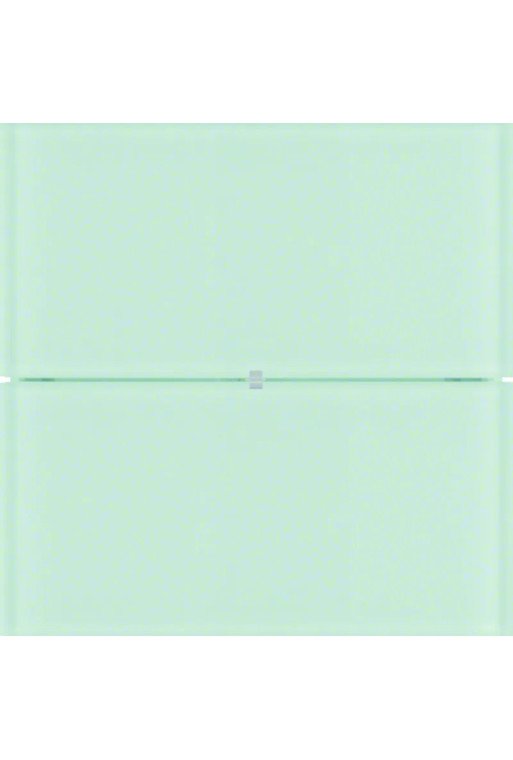 BERKER KNX B.IQ Tastsensor 2fach Standard Glas polarweiß