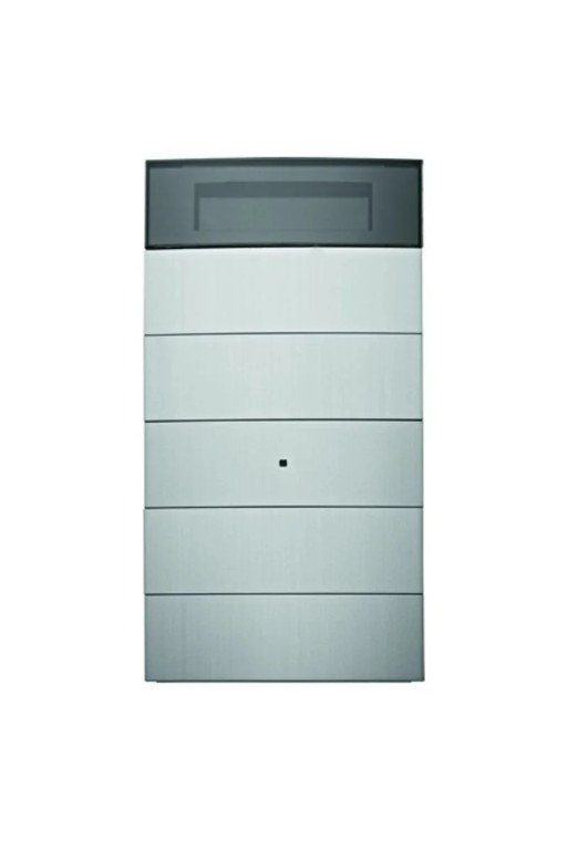BERKER KNX B.IQ Tastsensor 5fach mit RTR/Display Alu