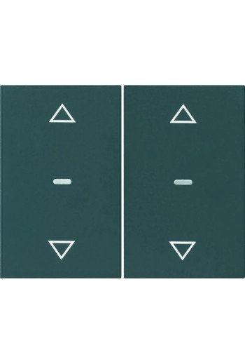 BERKER KNX K.1 Abdeckung für Tastsensor Modul mit Pfeile 2fach anthrazit matt
