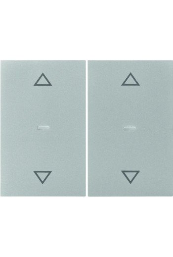 BERKER KNX K.5 Abdeckung für Tastsensor Modul mit Pfeile 2fach Edelstahl