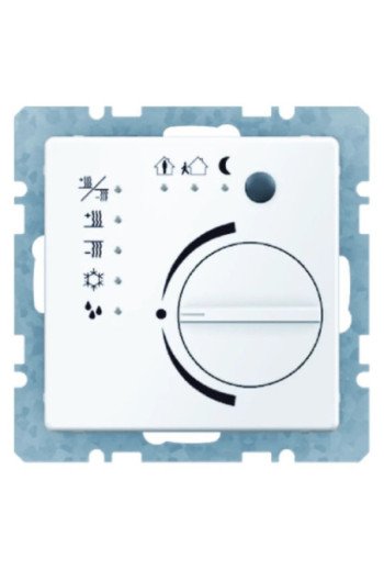 BERKER KNX Q.x Raumtemperaturregler mit 4fach Tasterschnittstelle pw. samt