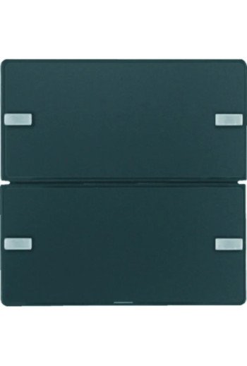 BERKER KNX Q.x Tastsensor 2fach Komfort anthrazit samt