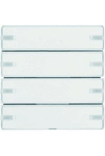 BERKER KNX Q.x Tastsensor 4fach Komfort polarweiß samt