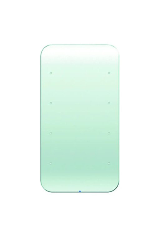 BERKER KNX R.1 Touch Sensor 4fach Komfort Glas polarweiß