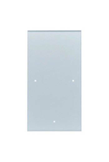 BERKER KNX R.3 Touch Sensor 1fach Komfort Glas polarweiß konfiguriert