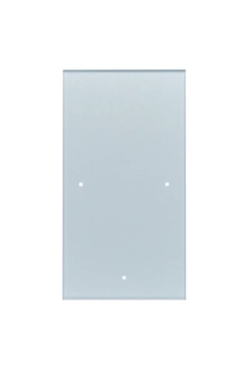 BERKER KNX R.3 Touch Sensor 1fach Komfort Glas polarweiß konfiguriert