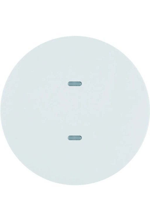 BERKER KNX R.x Tastsensor 1fach Komfort polarweiß glänzend