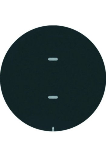 BERKER KNX R.x Tastsensor 1fach Komfort schwarz glänzend