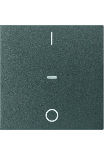 BERKER KNX S.1 Abdeckung für Tastsensor Modul mit I/O Symbol 1fach anthrazit m.