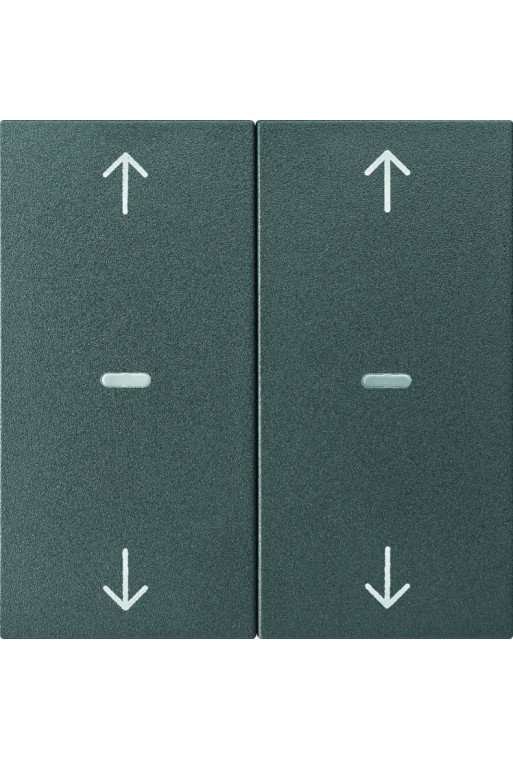 BERKER KNX S.1 Abdeckung für Tastsensor Modul mit Pfeile 2fach anthrazit matt