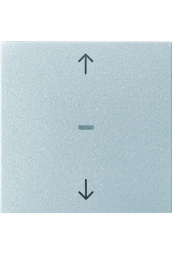BERKER KNX S.1/B.x Abd. für Tastsensor Modul mit Pfeile 1fach alu matt