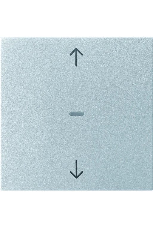 BERKER KNX S.1/B.x Abd. für Tastsensor Modul mit Pfeile 1fach alu matt