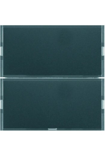 BERKER KNX S.1/B.x Tastsensor 2fach Komfort anthrazit/alu