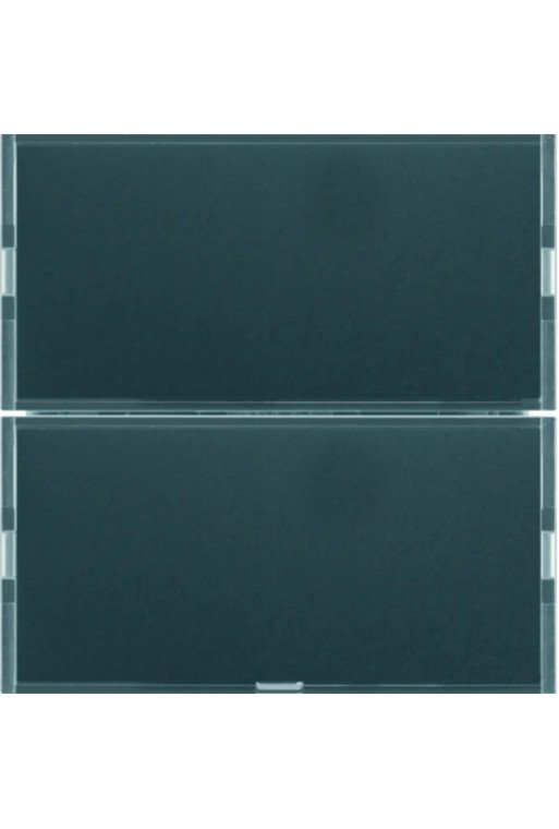 BERKER KNX S.1/B.x Tastsensor 2fach Komfort anthrazit/alu