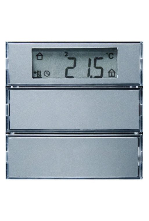 BERKER KNX S.1/B.x Tastsensor 2fach mit RTR und Display anthrazit/alu