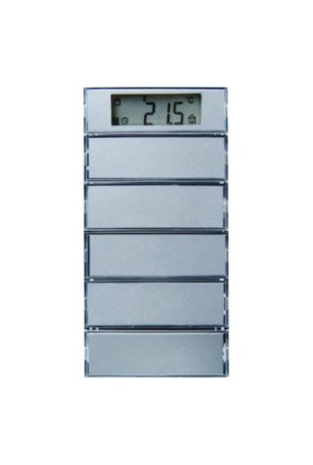 BERKER KNX S.1/B.x Tastsensor 5fach mit RTR und Display anthrazit/alu