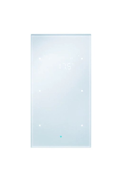BERKER KNX TS Sensor 2fach mit RTR Glas alu