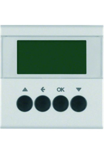 BERKER KNX-RF S.1/B.x Jalousie-Schaltuhr alu matt
