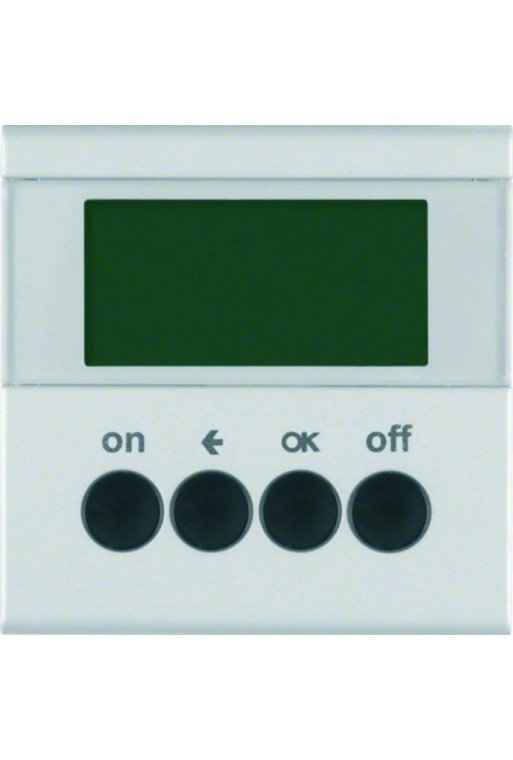 BERKER KNX-RF S.1/B.x Zeitschaltuhr alu matt