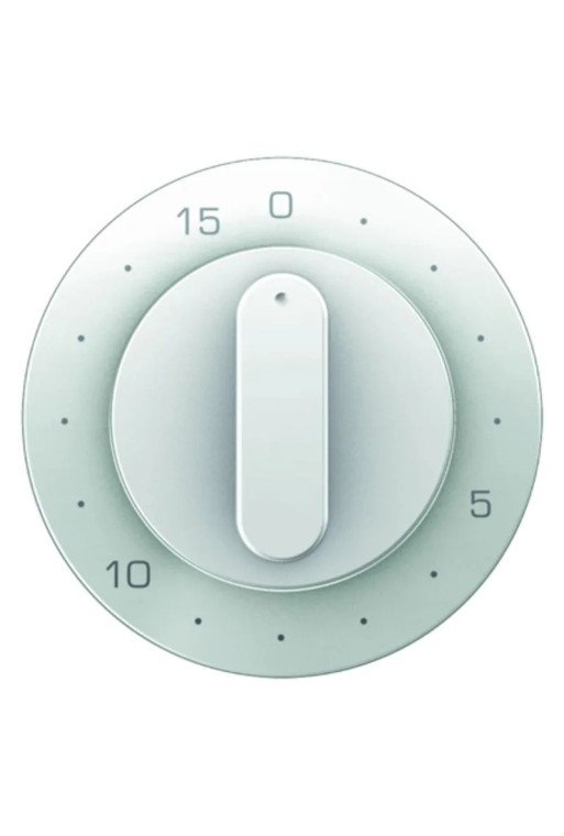 BERKER R.x Zentralstück für 15 Min. Zeitschaltuhr polarweiß glänzend