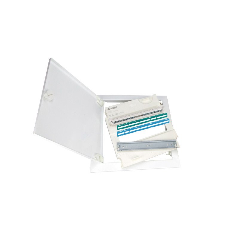 Rahmen mit Tür und Einsatz für KVH hoch 1-reihig