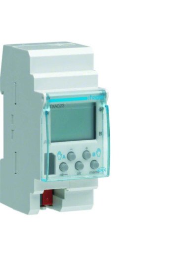 HAGER KNX Wochenschaltuhr 2 Kanäle DCF77 REG